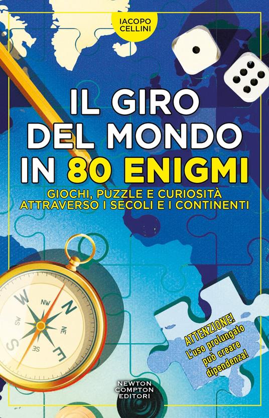 Il giro del mondo in 80 enigmi - Iacopo Cellini - copertina