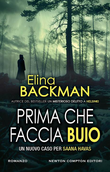 Prima che faccia buio - Elina Backman - copertina