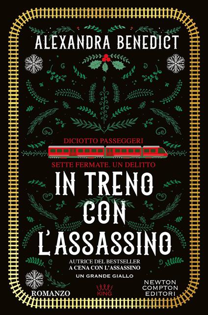 In treno con l'assassino - Alexandra Benedict - copertina