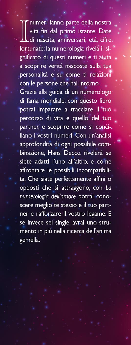 La numerologia dell'amore - Hans Decoz - 2