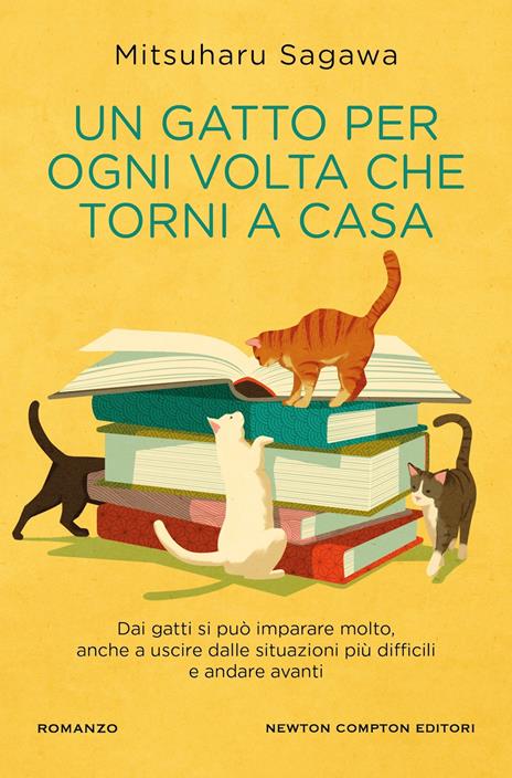 Un gatto per ogni volta che torni a casa - Mitsuharu Sagawa - copertina