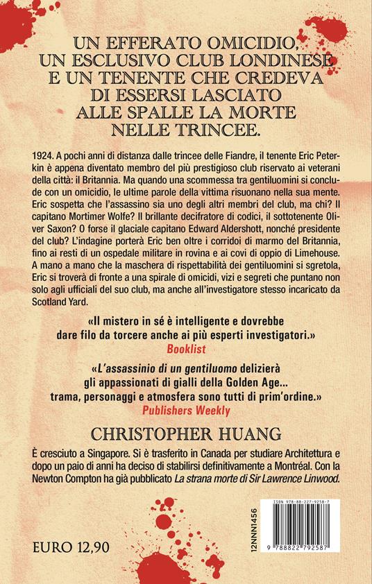L'assassinio di un gentiluomo - Christopher Huang - 2