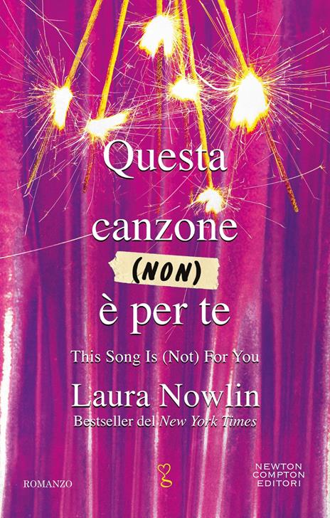 Questa canzone (non) è per te - Laura Nowlin - copertina