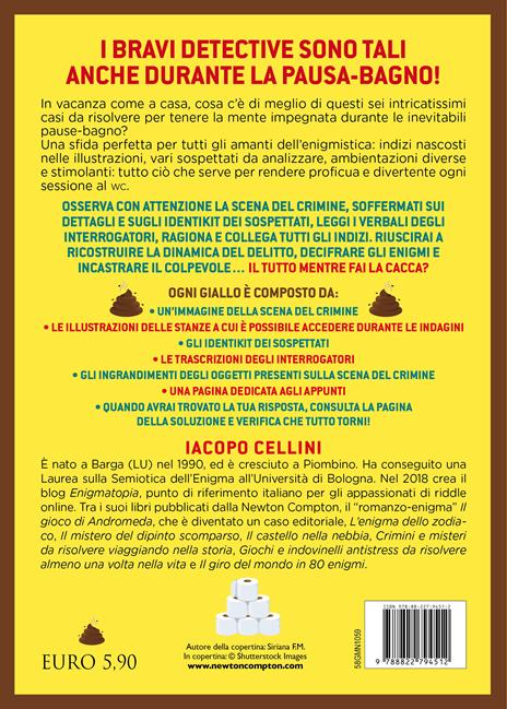 Gialli e delitti da risolvere mentre fai la cacca - Iacopo Cellini - 2