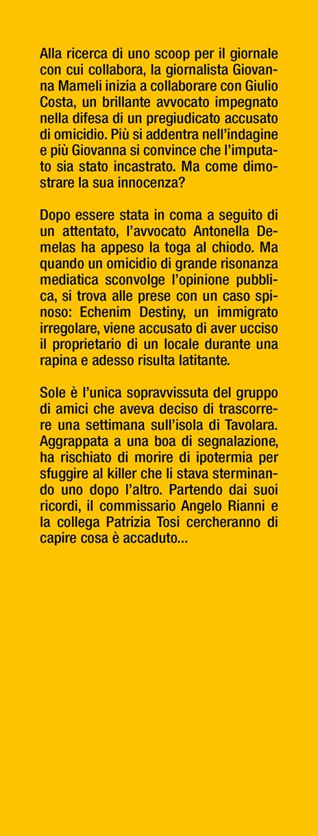 Inviato a giudizio-Il quarto testimone-Il mistero di Tavolara - Paolo Pinna Parpaglia - 2