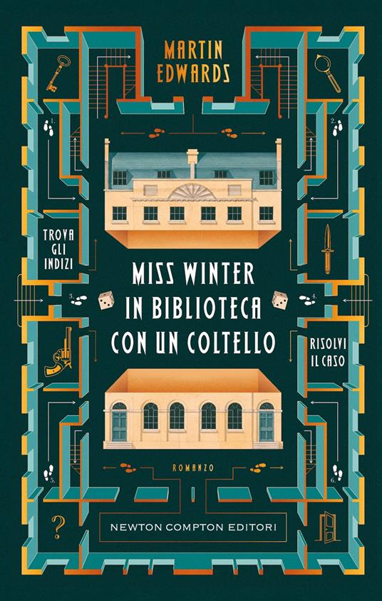 Miss Winter in biblioteca con un coltello - Martin Edwards - copertina