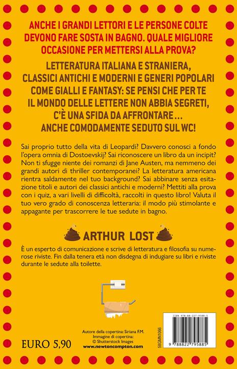 Quiz per veri amanti dei libri da risolvere mentre fai la cacca - Arthur Lost - 2
