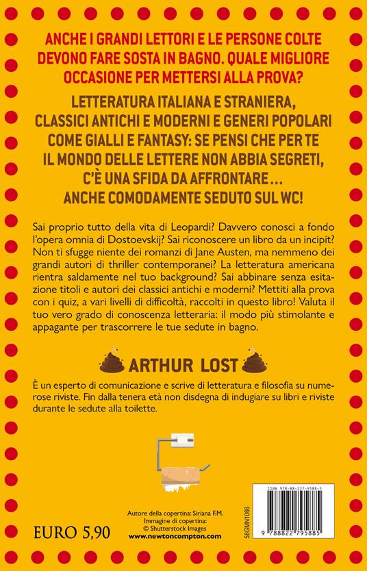 Quiz per veri amanti dei libri da risolvere mentre fai la cacca - Arthur Lost - 2
