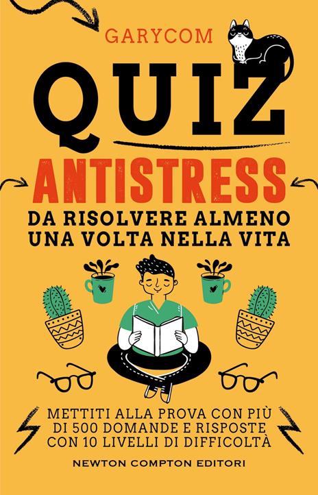 Quiz antistress da risolvere almeno una volta nella vita - Garycom - copertina