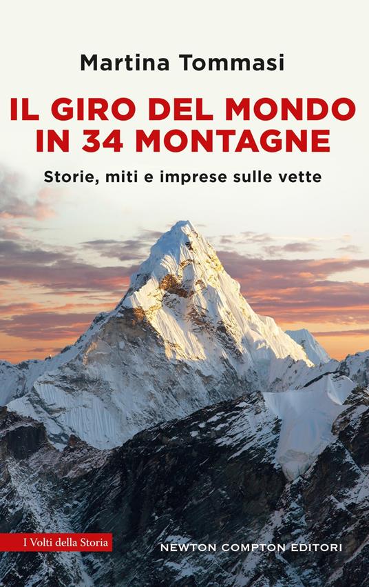 Il giro del mondo in 34 montagne - Martina Tommasi - copertina