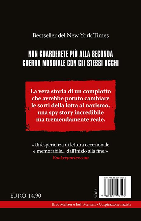Cospirazione nazista - Brad Meltzer,Josh Mensch - 2