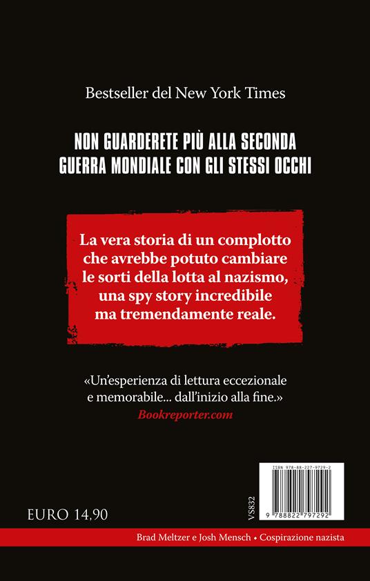 Cospirazione nazista - Brad Meltzer,Josh Mensch - 2