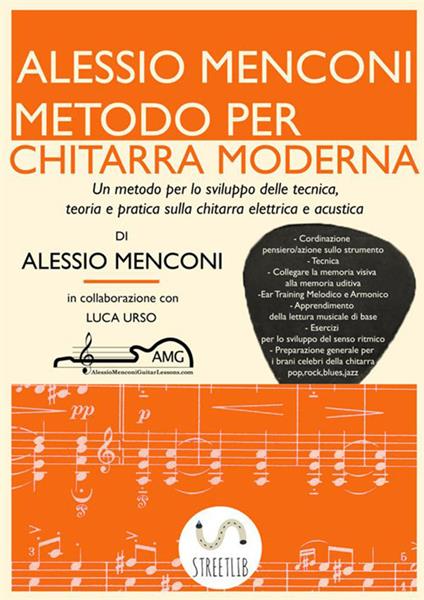 Metodo per chitarra moderna - Alessio Menconi,Andrea Golembiewski - copertina