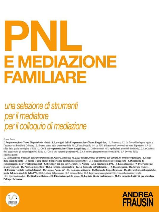 PNL e mediazione familiare - Andrea Frausin - ebook