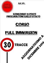 Corso full immersion. Concorso 10 procuratori dello Stato