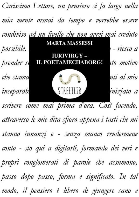 Iurivirgy - Il Poetamechaborg! - Marta Massessi - ebook