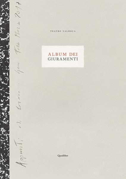 Album dei giuramenti. Tavole dei giuramenti - copertina