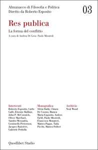 Almanacco di filosofia e politica (2021). Vol. 3: Res publica. La forma del conflitto