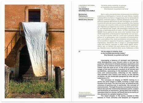 Luca Vitone. Io, Villa Adriana. Catalogo della mostra (Roma-Tivoli, 17 giugno-12 settembre 2021). Ediz. a colori - 3