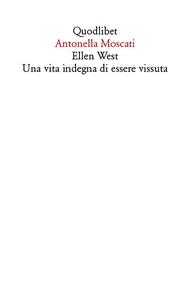 Ellen West. Una vita indegna di essere vissuta
