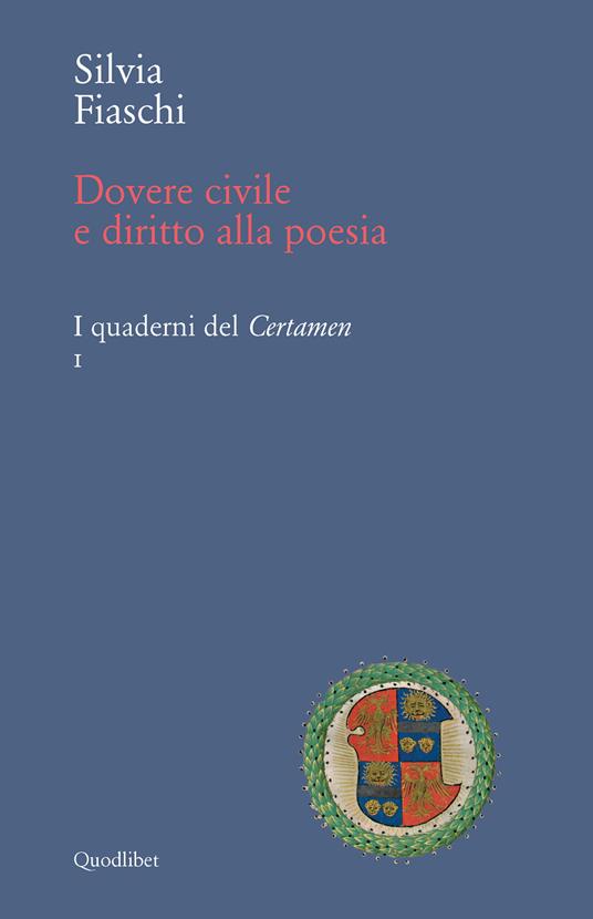 Quaderni del Certamen. Vol. 1 - Silvia Fiaschi - ebook