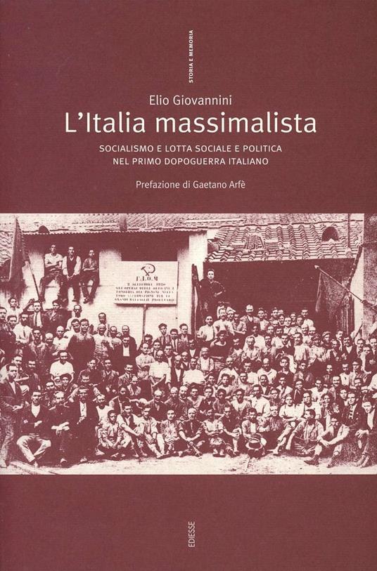 L'Italia massimalista - Elio Giovannini - copertina
