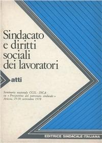Sindacato diritti sociali lavoratori - copertina