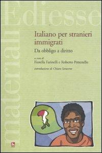 Italiano per stranieri immigrati. Da obbligo a diritto - copertina