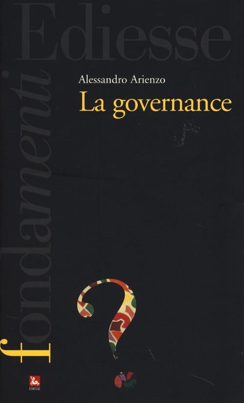 La governance - Alessandro Arienzo - copertina