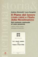 Il piano del lavoro (1949-1950) e l'Italia della ricostruzione. Dal contesto nazionale al caso pesarese