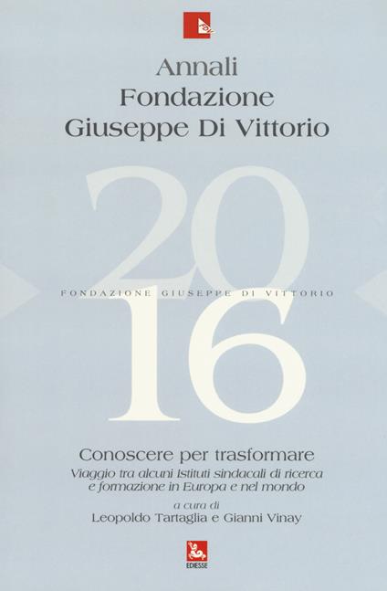 Annali Fondazione Giuseppe Di Vittorio (2016) - copertina