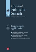 rivista delle politiche sociali (2022). Vol. 1: rivista delle politiche sociali (2022)