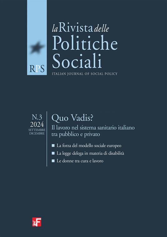 La rivista delle politiche sociali (2024). Vol. 3 - V.V.A.A. - ebook