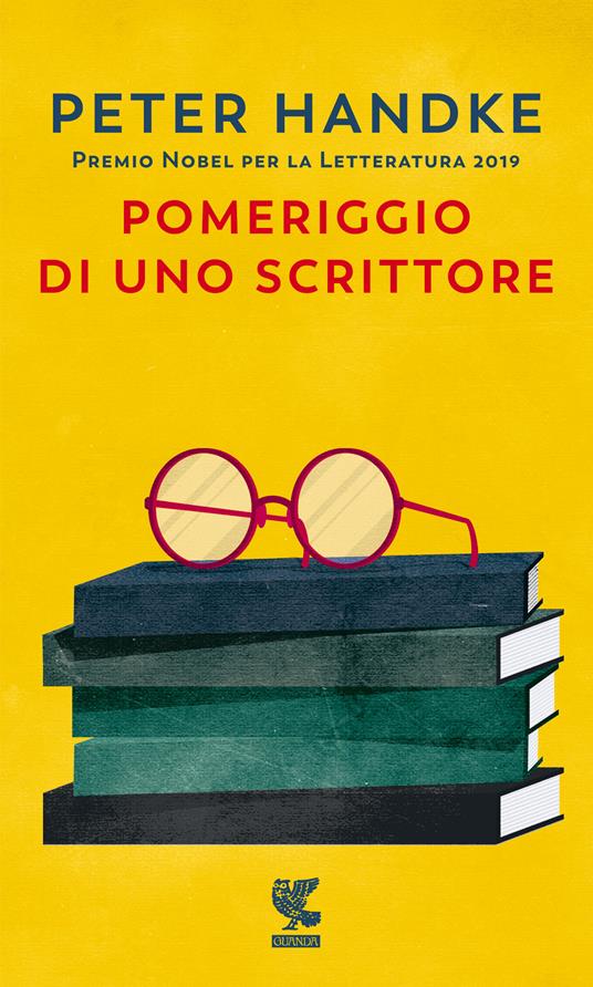 Pomeriggio di uno scrittore - Peter Handke - copertina