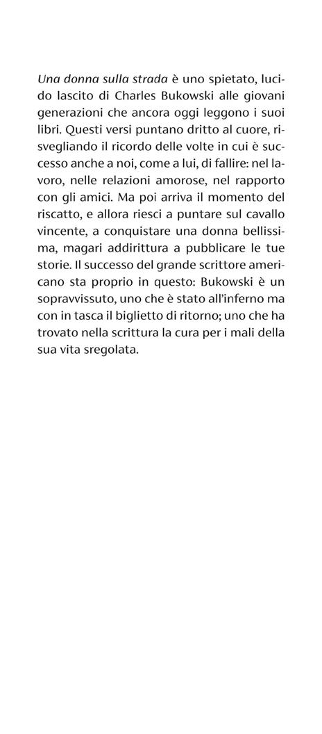 Una donna sulla strada. Testo inglese a fronte - Charles Bukowski - 2