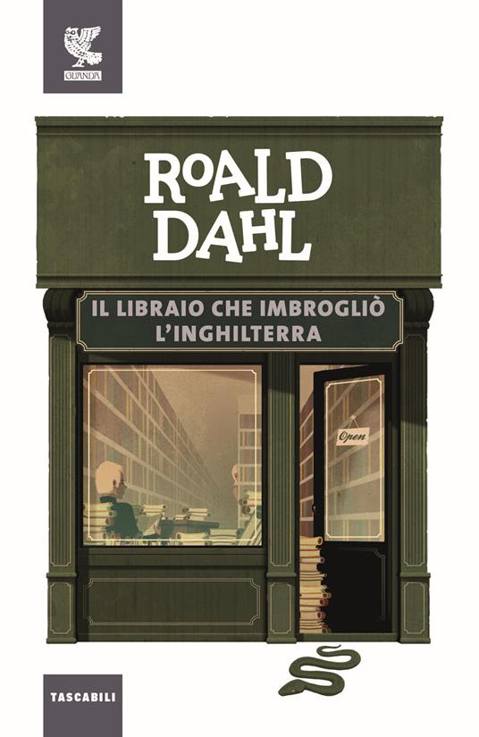 Il libraio che imbrogliò l'Inghilterra - Roald Dahl - copertina