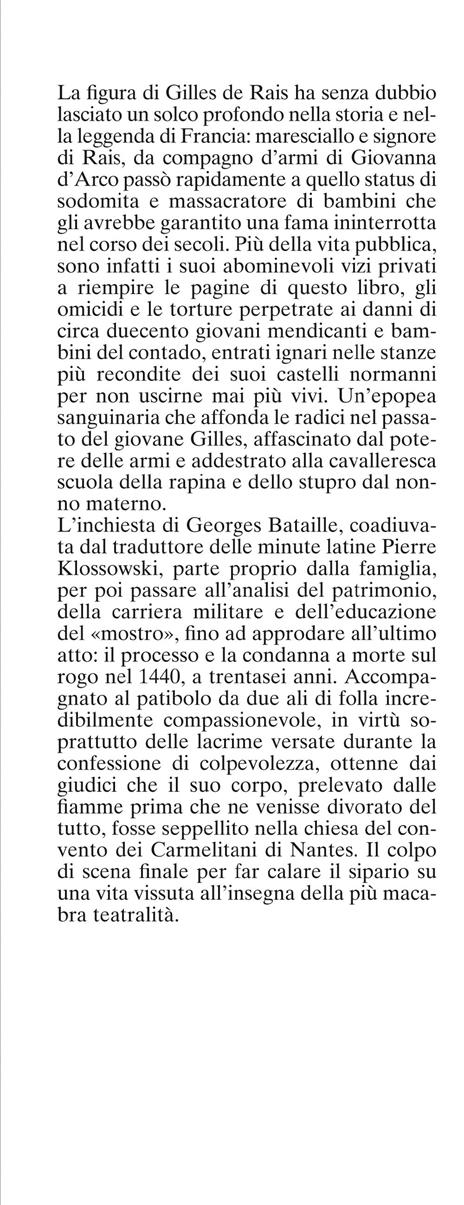 Il processo di Gilles de Rais - Georges Bataille - 2