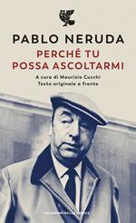 Perché tu possa ascoltarmi. Testo originale a fronte