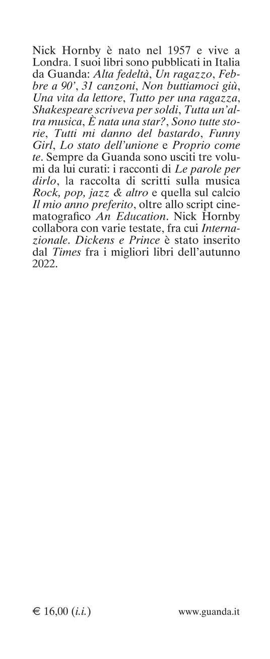 Dickens e Prince. Uno speciale tipo di genio - Nick Hornby - 3