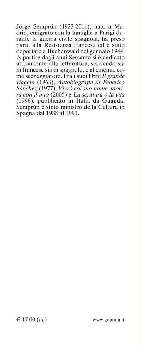 Esercizi di sopravvivenza - Jorge Semprún - 3