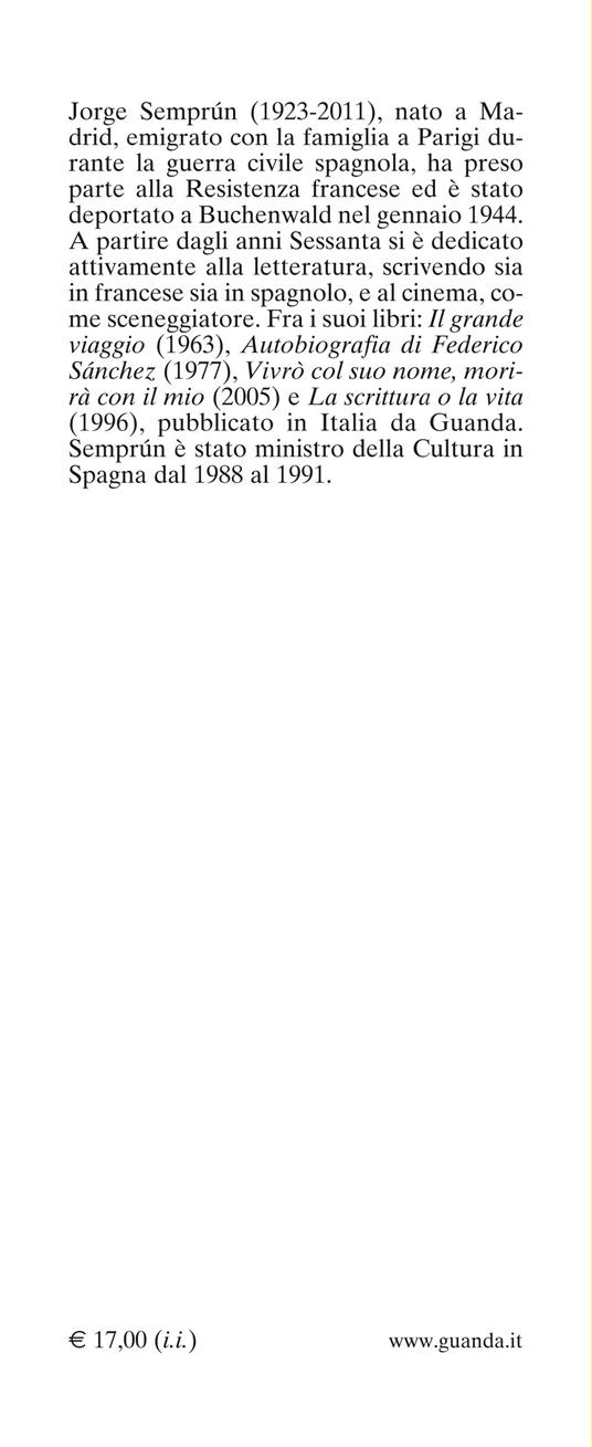 Esercizi di sopravvivenza - Jorge Semprún - 3