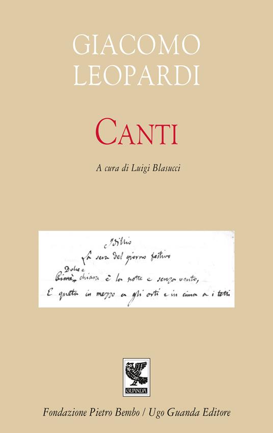 Canti - Giacomo Leopardi - 2