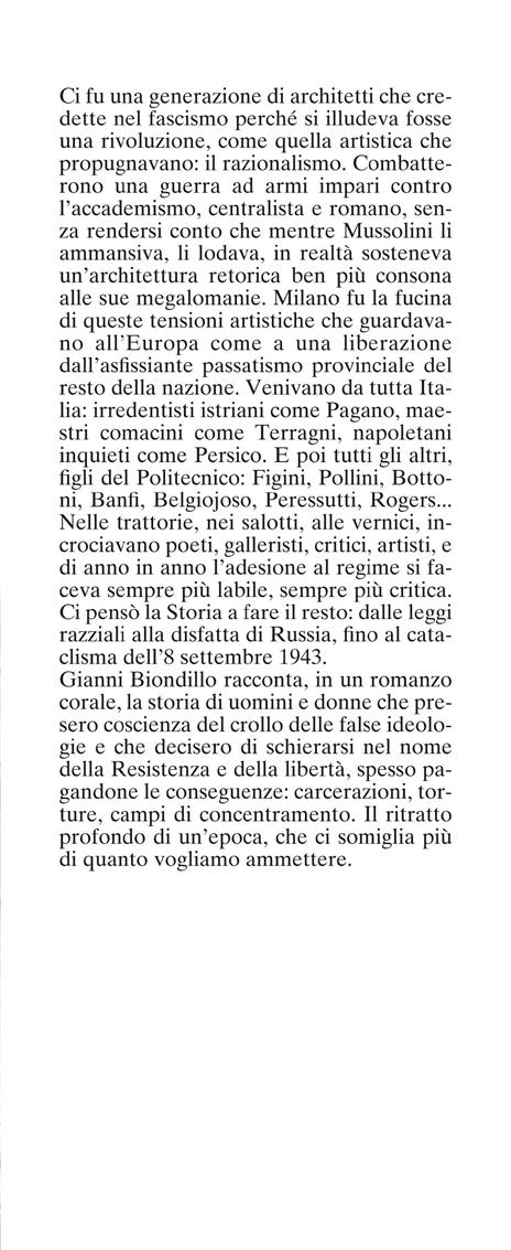 Quello che noi non siamo - Gianni Biondillo - 2