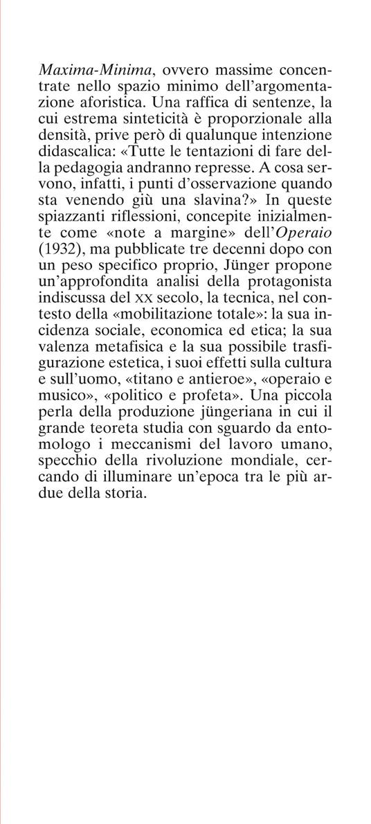 Maxima-Minima - Ernst Jünger - 2