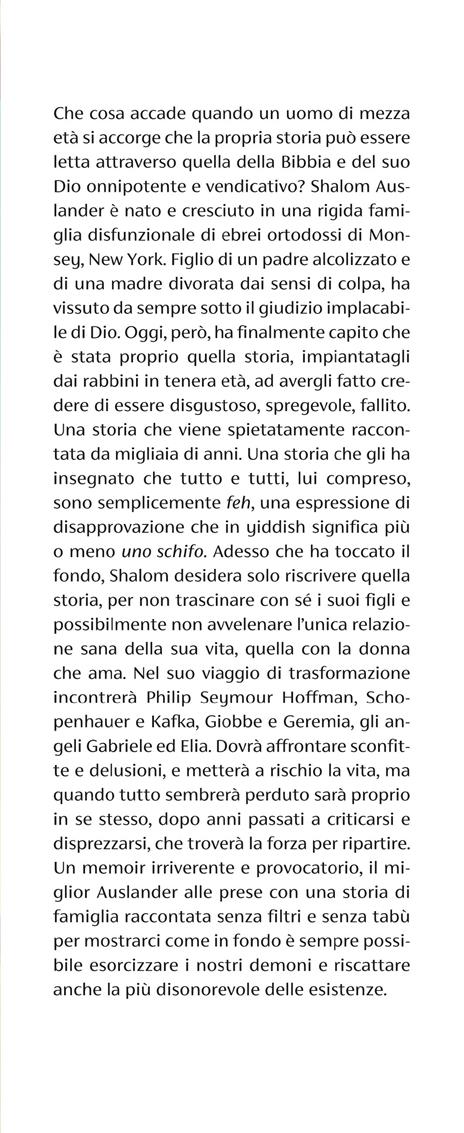 Feh. Che schifo la vita - Shalom Auslander - 2