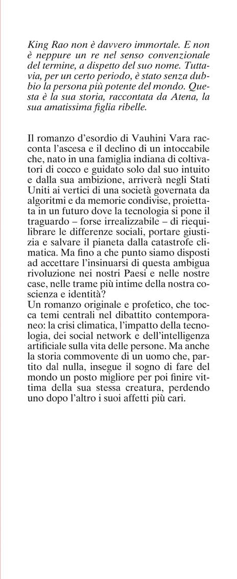 L'immortale King Rao - Vauhini Vara - 2