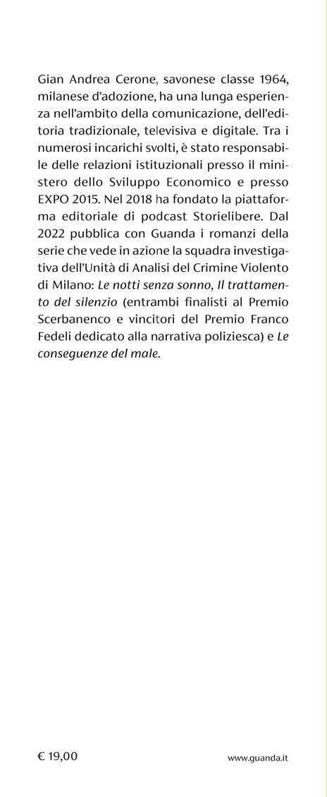 La curva dell'oblio - Gian Andrea Cerone - 3
