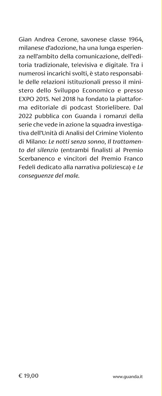 La curva dell'oblio - Gian Andrea Cerone - 3