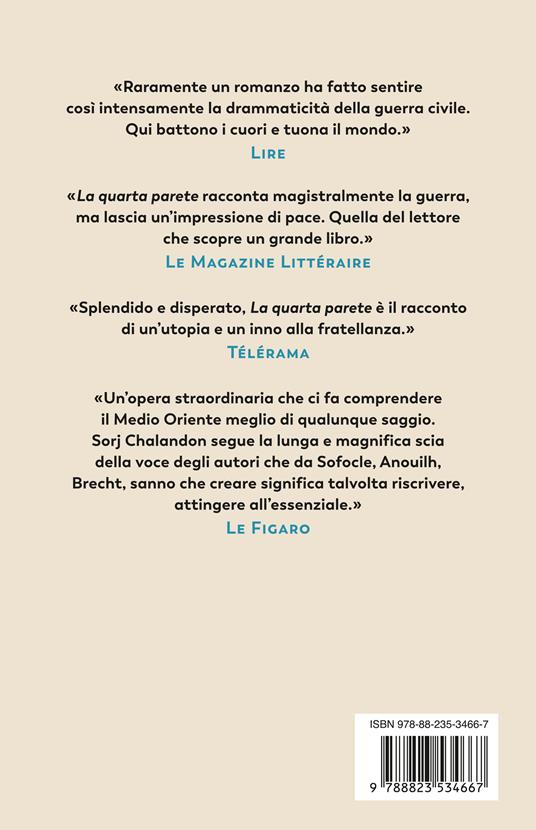 La quarta parete - Sorj Chalandon - 4