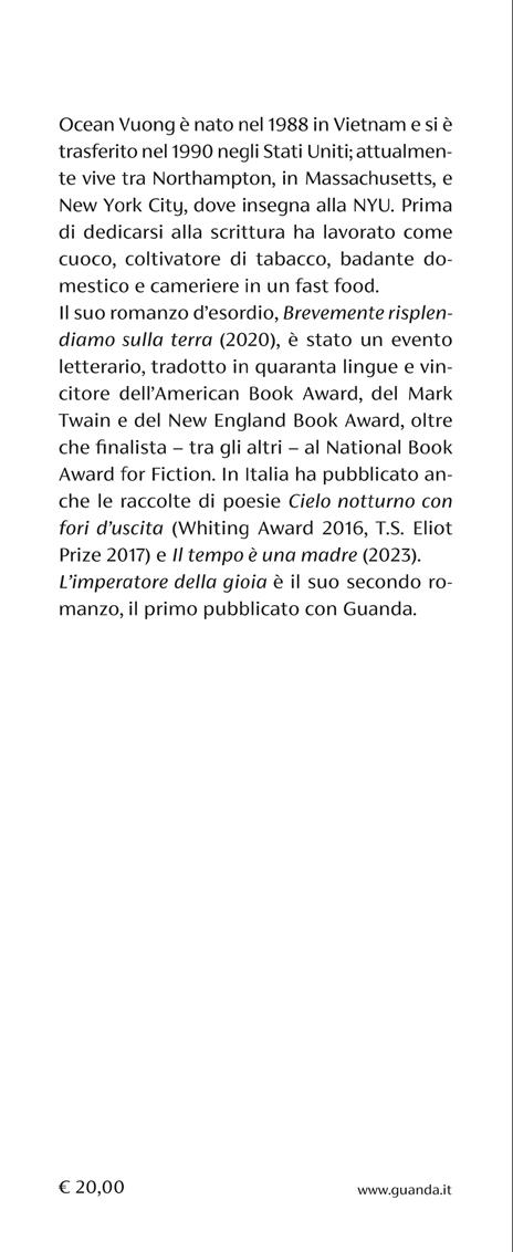 L'imperatore della gioia - Ocean Vuong - 3